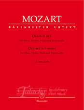 QUARTET IN F MAJOR  KV 370